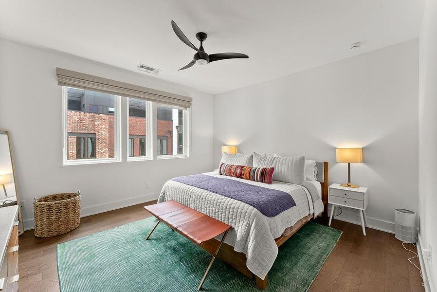 Furnished interior view inside a new home in , Atlanta (Image 11). Furnished interior view inside a new home in , Atlanta (Image 11).