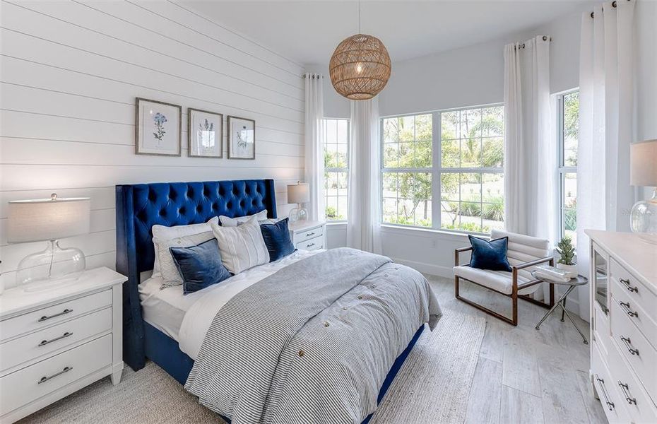Furnished interior view inside a new home in BeachWalk by Manasota Key, Englewood (Image 12).