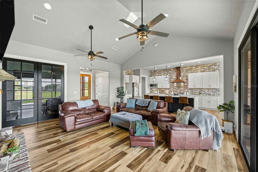 Furnished interior view inside a new home in , Belleview (Image 42).