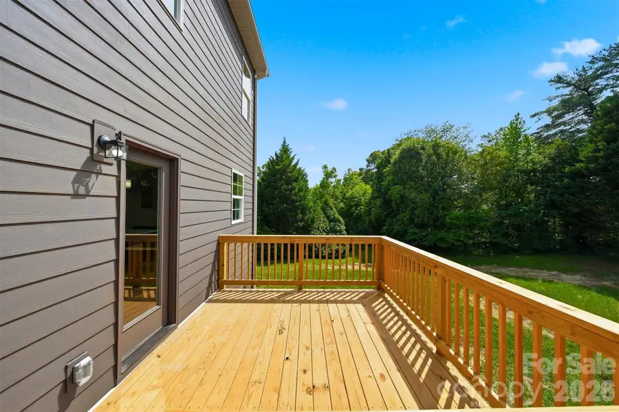 Exterior details and patio area of a home in , Hickory (Image 4).