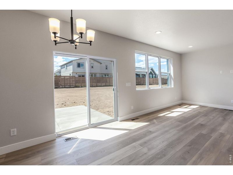 Spacious, unfurnished interior of a new home in Wilson Commons, Loveland (Image 30).