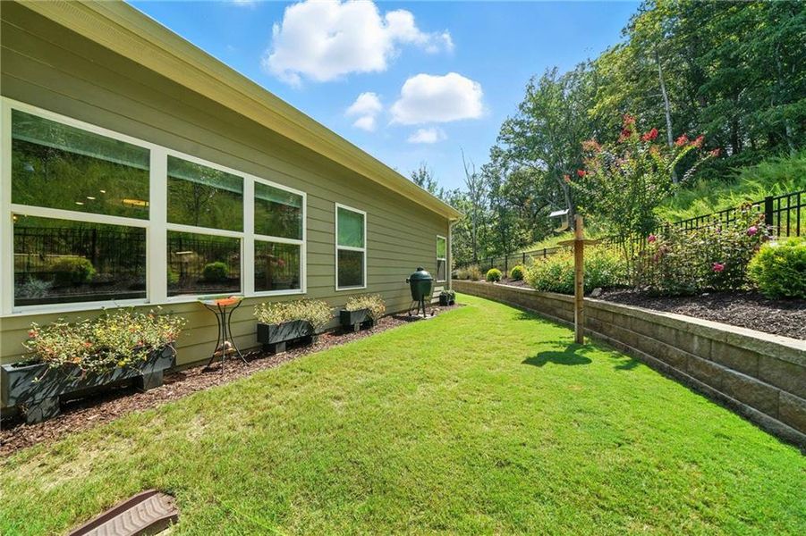 Front exterior of a new home in , Waleska, GA, highlighting curb appeal (Image 22).