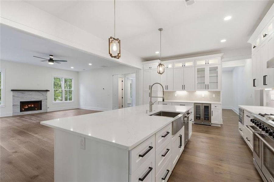 Furnished interior view inside a new home in , Ball Ground (Image 13).