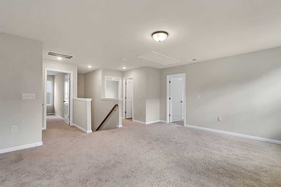 Representative unfurnished interior of a home built from the Washington by Ashton Woods in Trieste at Bella Vita, Myrtle Beach (Image 11).
