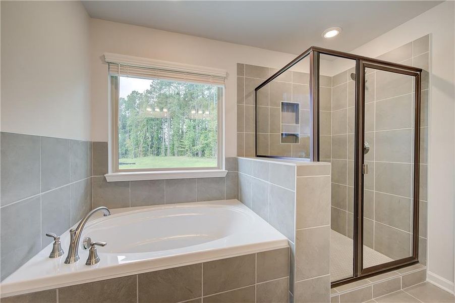 Furnished interior view inside a new home in Trinity Park, McDonough (Image 3).