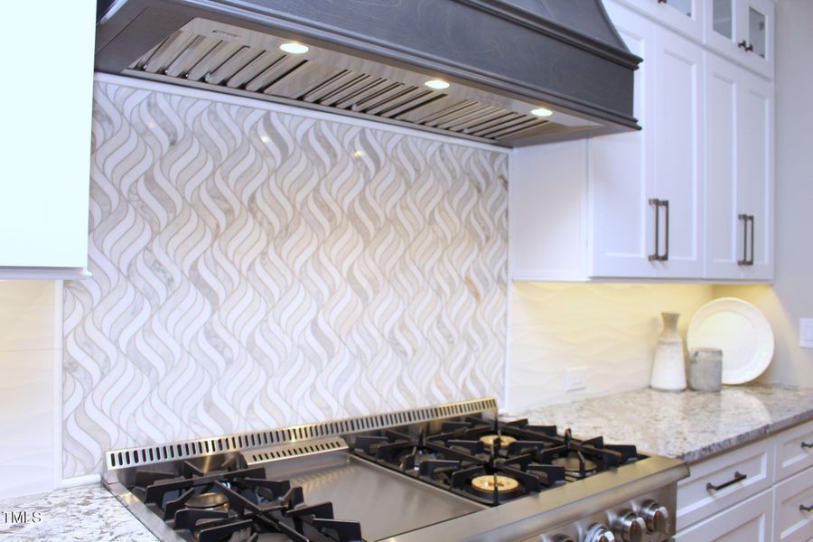 Range hood and tile