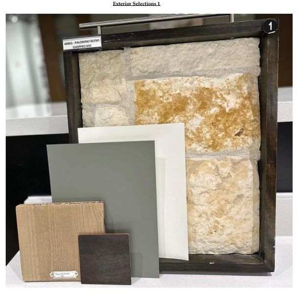 Exterior Design Selections