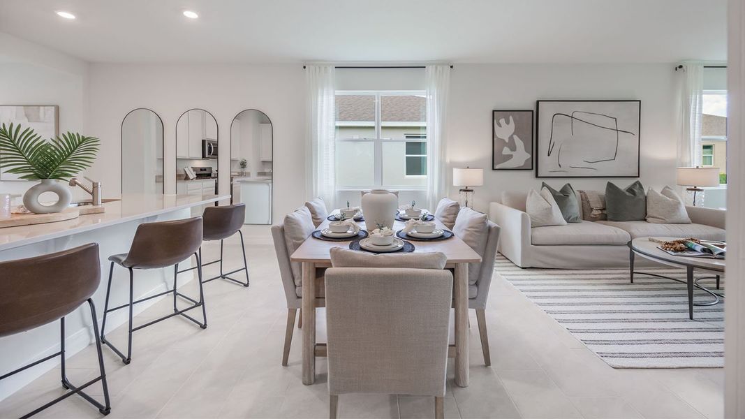 Furnished interior view inside a new home in Lakes of Mount Dora, Mount Dora (Image 19).