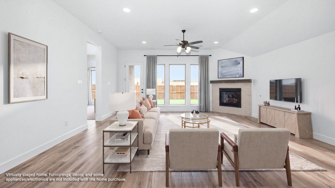 Furnished interior view inside a new home in Lakewood Village, Lakewood Village (Image 9). Furnished interior view inside a new home in Lakewood Village, Lakewood Village (Image 9).