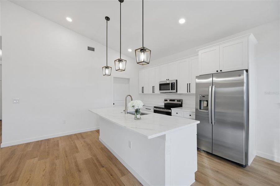 Furnished interior view inside a new home in , Plant City (Image 8). Furnished interior view inside a new home in , Plant City (Image 8).
