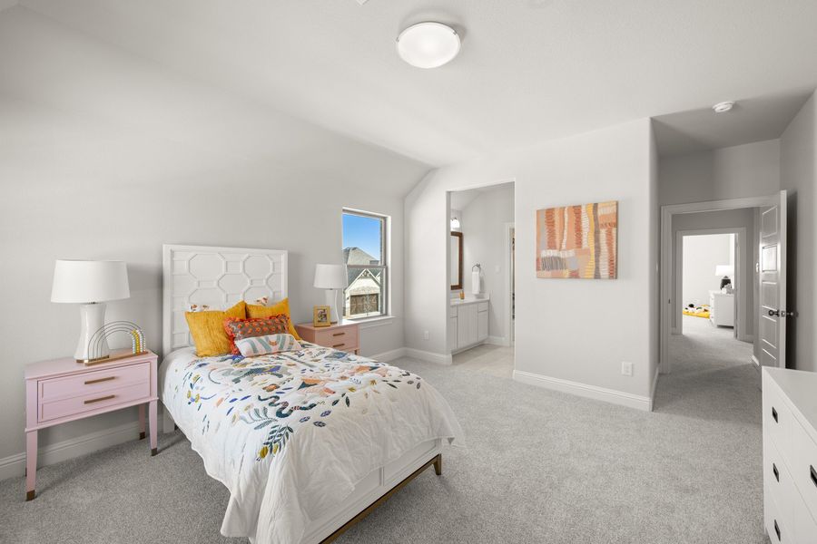 Furnished interior view inside a new home in Hayes Crossing, Midlothian (Image 31). Furnished interior view inside a new home in Hayes Crossing, Midlothian (Image 31).