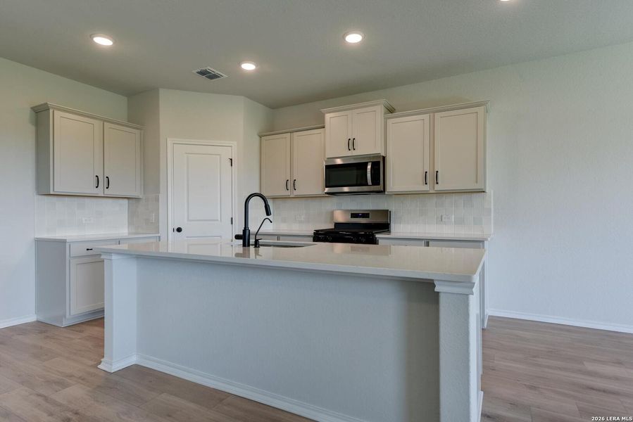 Furnished interior view inside a new home in Cordova Trails, Seguin (Image 6).