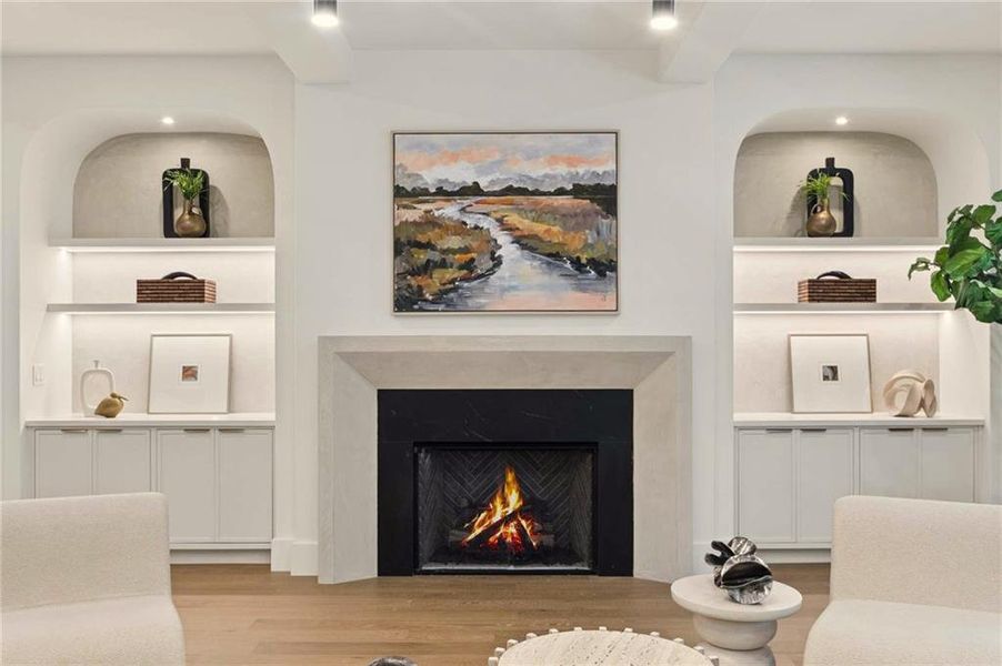 Furnished interior view inside a new home in , Brookhaven (Image 17).