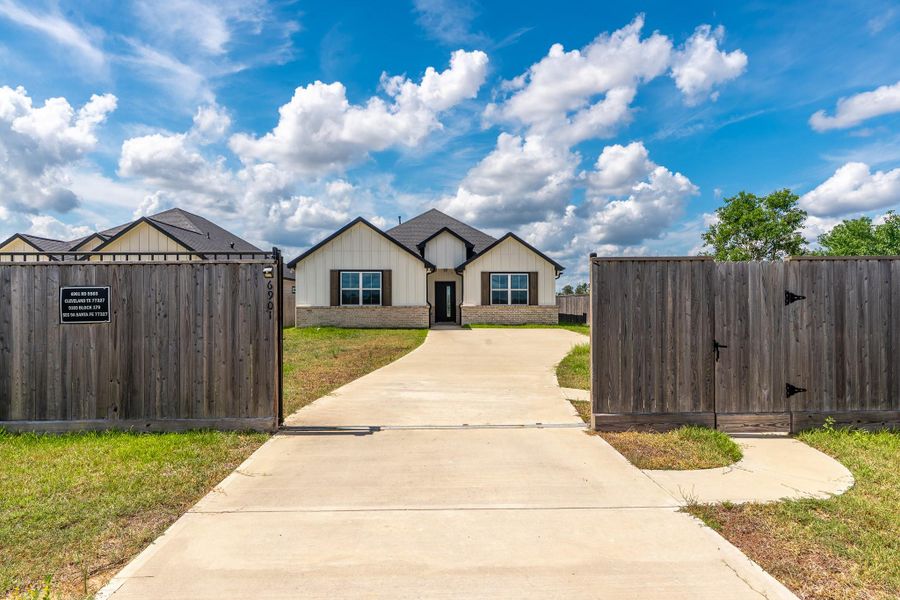 Exterior details and patio area of a home in , Cleveland (Image 16). Exterior details and patio area of a home in , Cleveland (Image 16).
