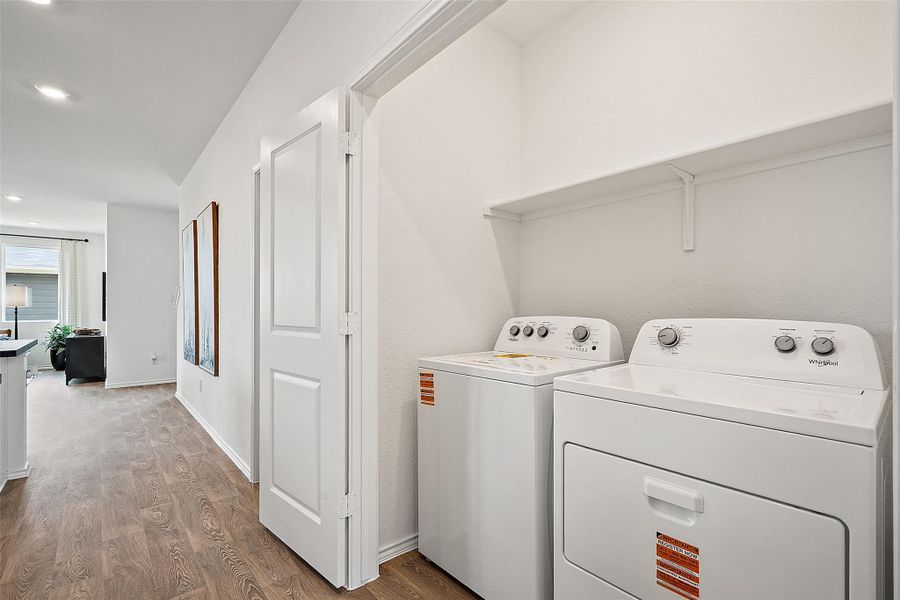 Furnished interior view inside a new home in Valverde, Bastrop (Image 9). Furnished interior view inside a new home in Valverde, Bastrop (Image 9).