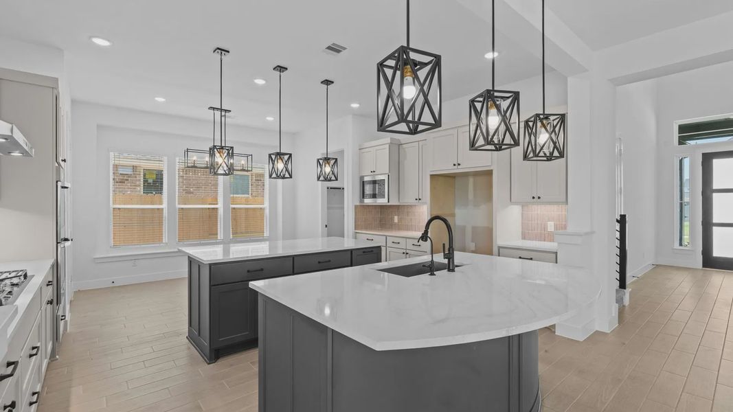 Furnished interior view inside a new home in Attwater 55s, Waller (Image 7).