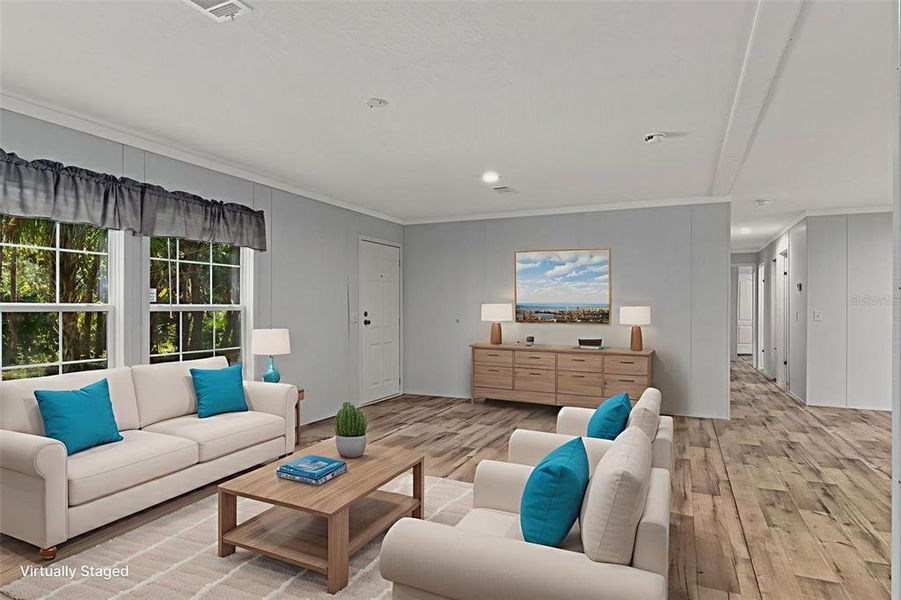 Furnished interior view inside a new home in , Homosassa (Image 7). Furnished interior view inside a new home in , Homosassa (Image 7).