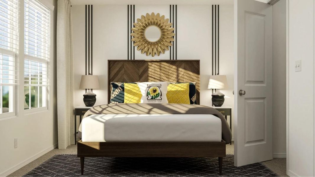 Furnished interior view inside a new home in Waterstone: Stonehill Collection, Kyle (Image 10). Furnished interior view inside a new home in Waterstone: Stonehill Collection, Kyle (Image 10).