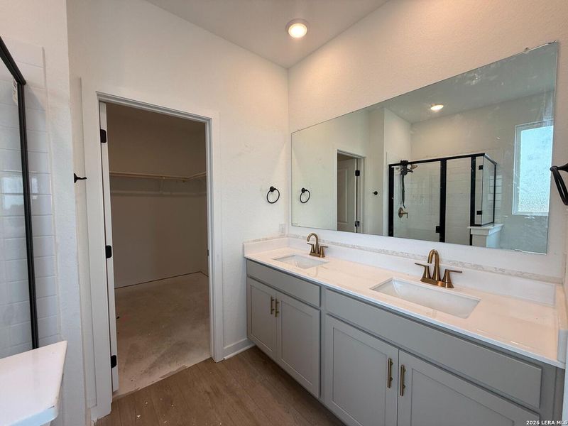 Furnished interior view inside a new home in The Wilder, Adkins (Image 4).