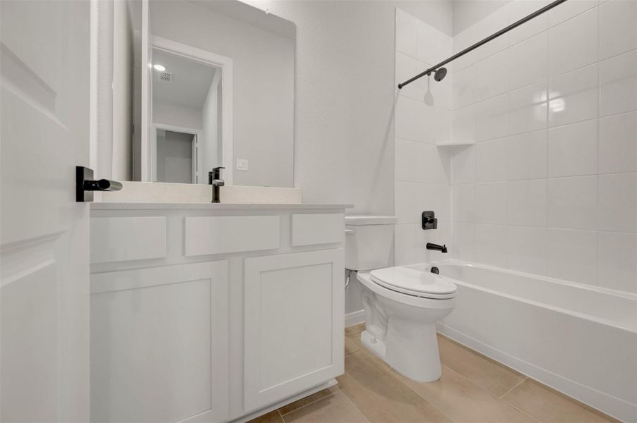 Furnished interior view inside a new home in Legacy - Retreat Collection, League City (Image 4).