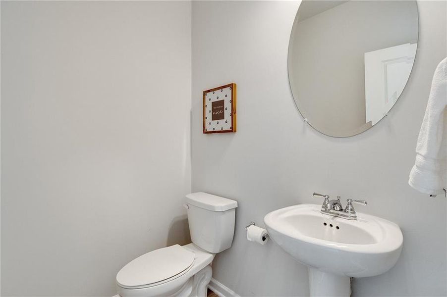 Furnished interior view inside a new home in Creekside Village, Lithonia (Image 28).