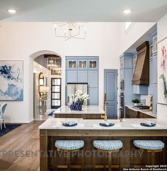 Furnished interior view inside a new home in Esperanza, Boerne (Image 14). Furnished interior view inside a new home in Esperanza, Boerne (Image 14).