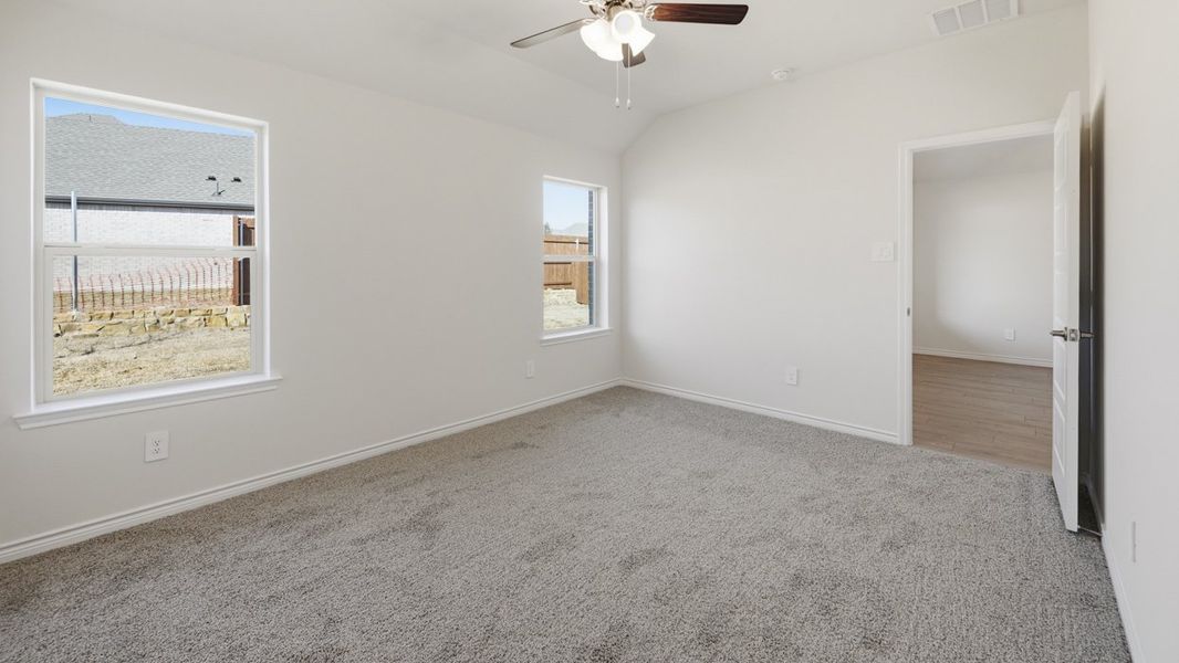 Spacious, unfurnished interior of a new home in Silverado, Aubrey (Image 6). Spacious, unfurnished interior of a new home in Silverado, Aubrey (Image 6).