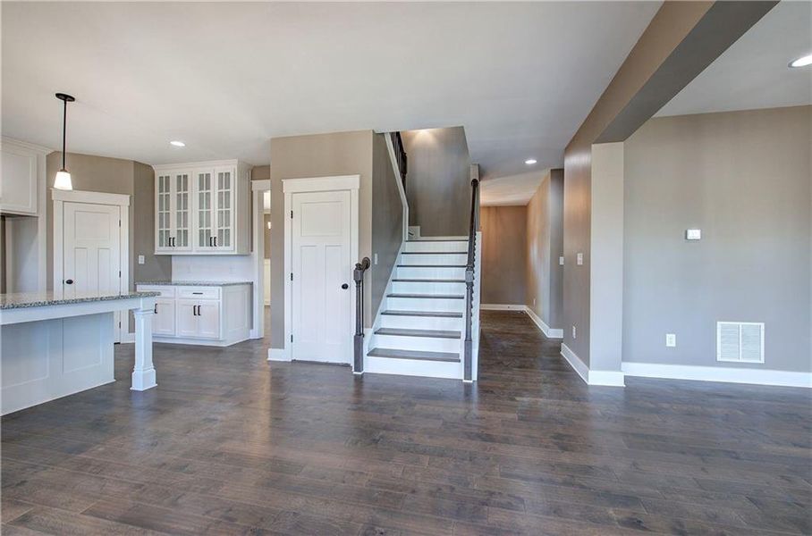 Furnished interior view inside a new home in , Cartersville (Image 27). Furnished interior view inside a new home in , Cartersville (Image 27).