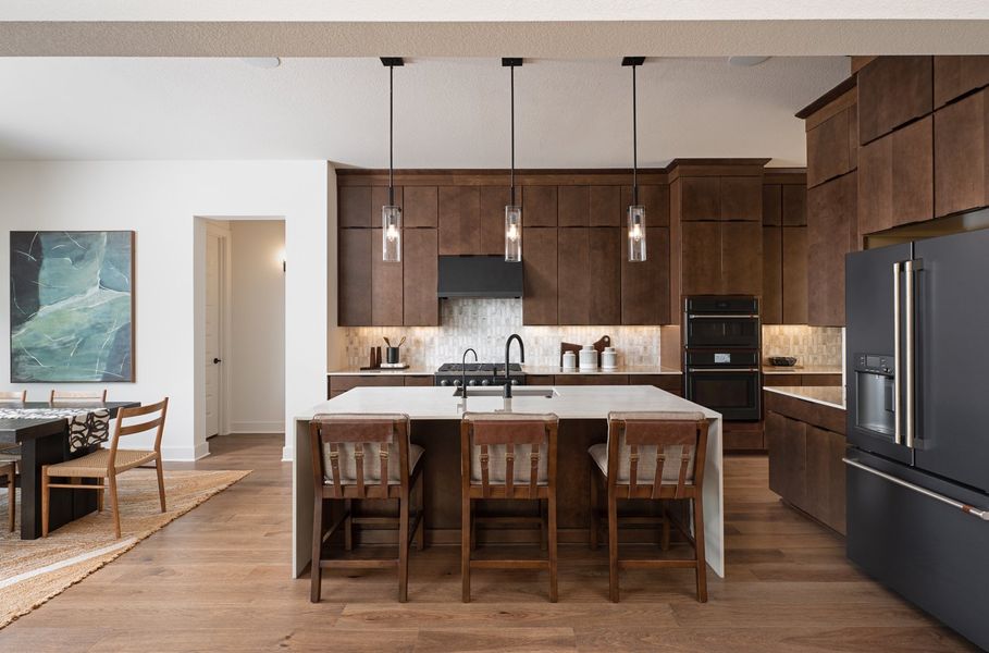 Representative furnished interior of a home built from the Hathaway by Ashton Woods in Provence 70s, Austin (Image 9).
