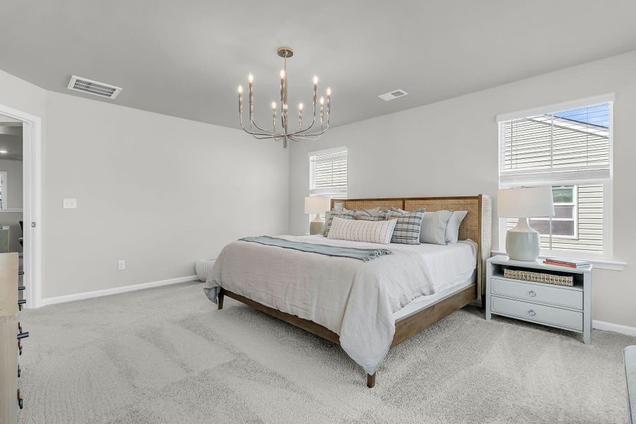 Furnished interior view inside a new home in Wildcat Chase, Summerville (Image 13).