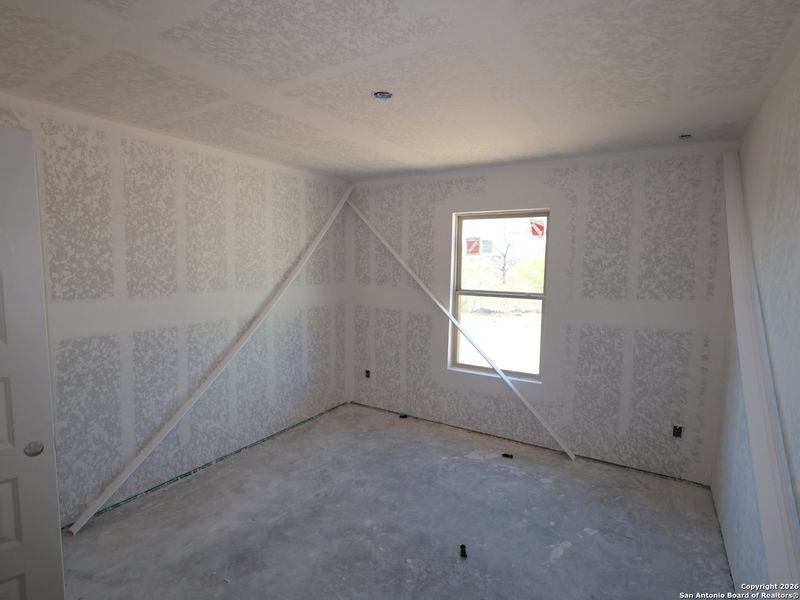 In-progress construction of a new home in Cinco Lakes, San Antonio, TX (Image 18).