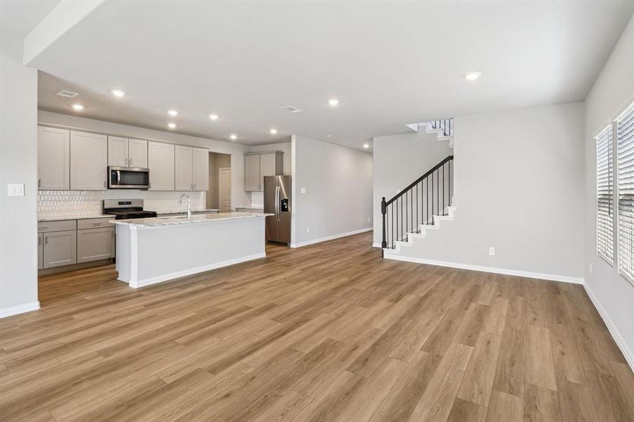 Photo is not of the actual home, but is an inspirational photo of builder’s model home and may depict options, furnishings, and/or decorator features that are not included.