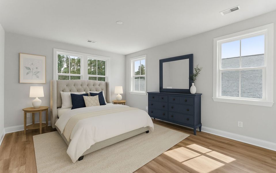 Representative furnished interior of a home built from the Preston by Brookfield Residential in Single Family Homes at Nexton, Summerville (Image 10).