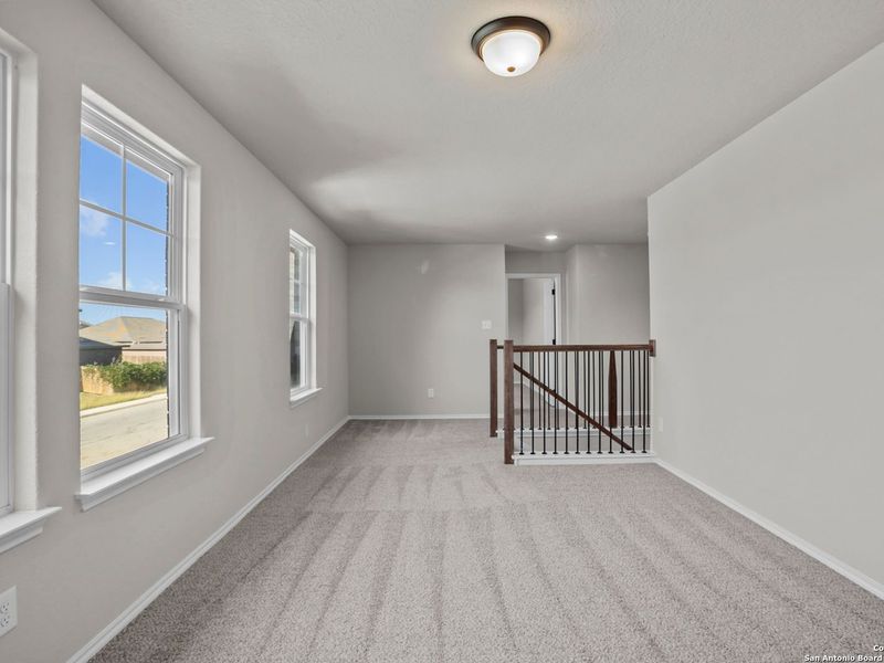 Spacious, unfurnished interior of a new home in Horizon Pointe, Converse (Image 21). Spacious, unfurnished interior of a new home in Horizon Pointe, Converse (Image 21).
