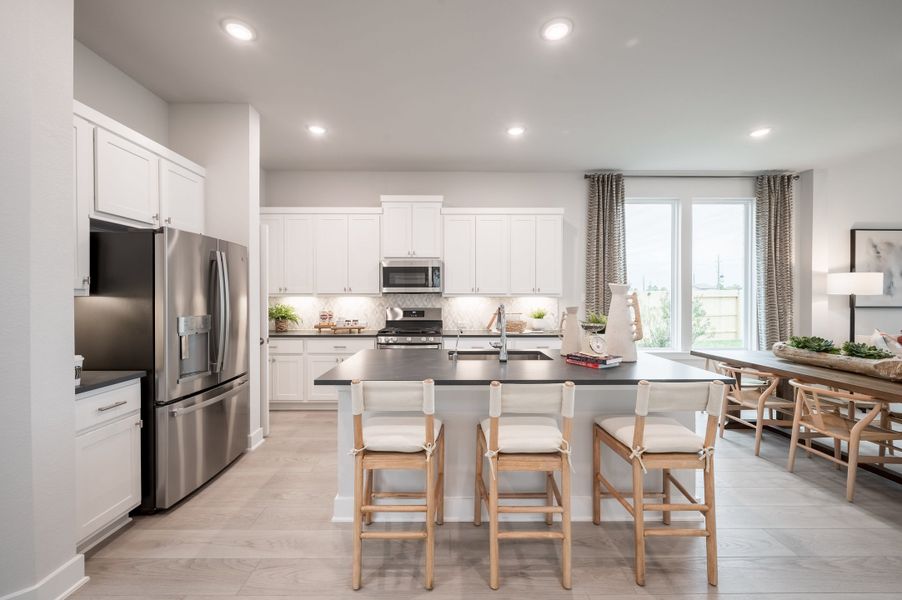 Representative furnished interior of a home built from the Cormorant by Tri Pointe Homes in Trillium, Richmond (Image 11).