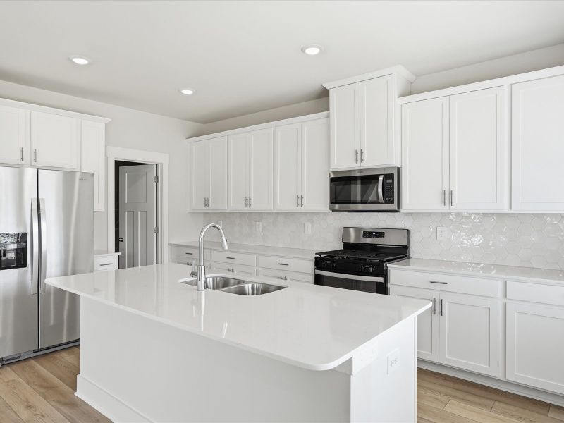 Furnished interior view inside a new home in Ashby Woods, Boiling Springs (Image 4).