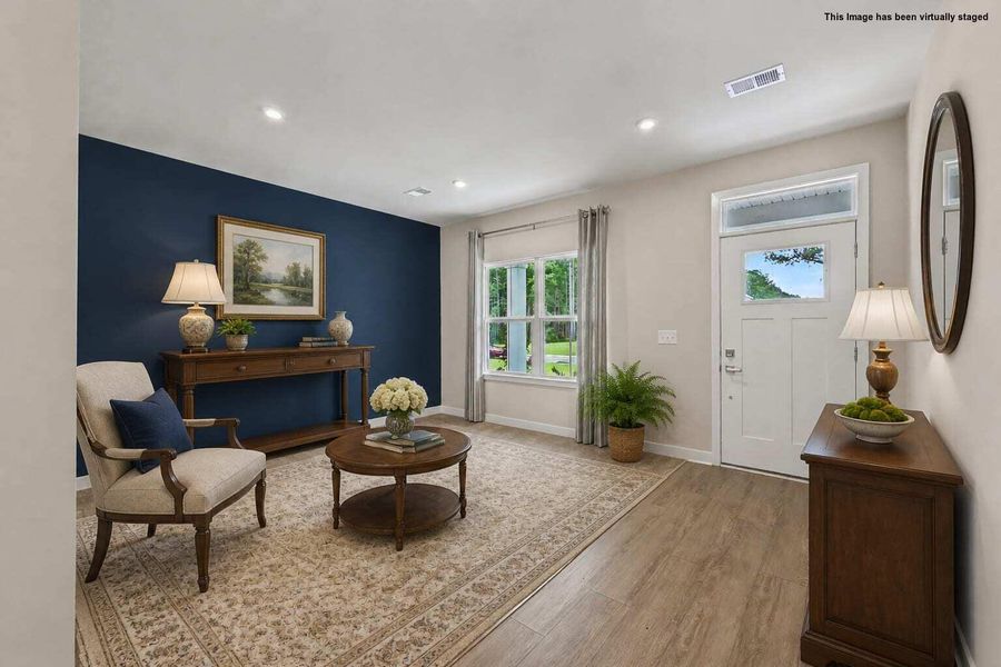 Furnished interior view inside a new home in , Ridgeville (Image 18). Furnished interior view inside a new home in , Ridgeville (Image 18).