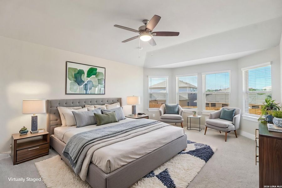 Furnished interior view inside a new home in Lark Canyon, New Braunfels (Image 11).