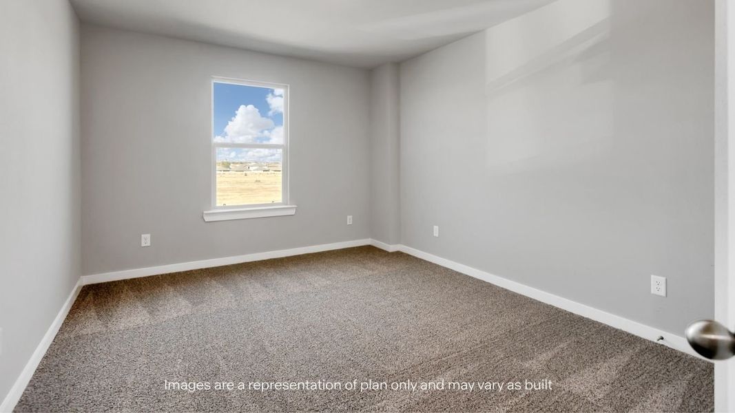 Spacious, unfurnished interior of a new home in Viridian, Lubbock (Image 26).