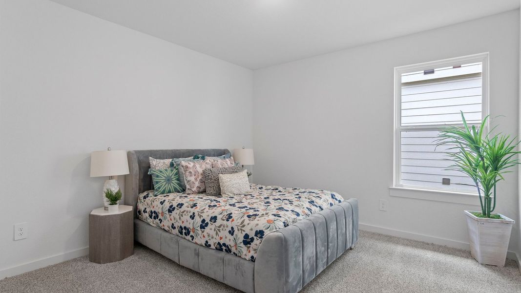 Furnished interior view inside a new home in Evergreen, Rosenberg (Image 9).
