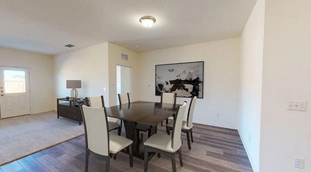 Dining and Family Room - Representative Photo