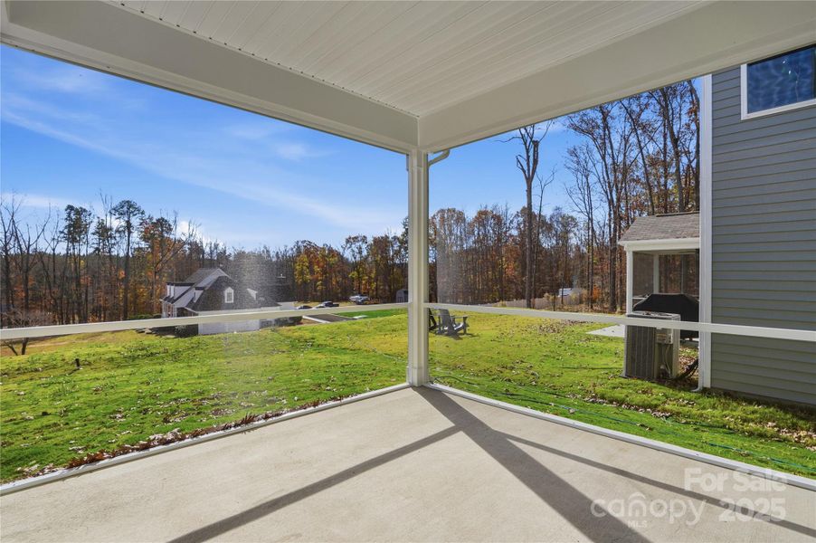 Exterior details and patio area of a home in Grier Meadows, Charlotte (Image 23).