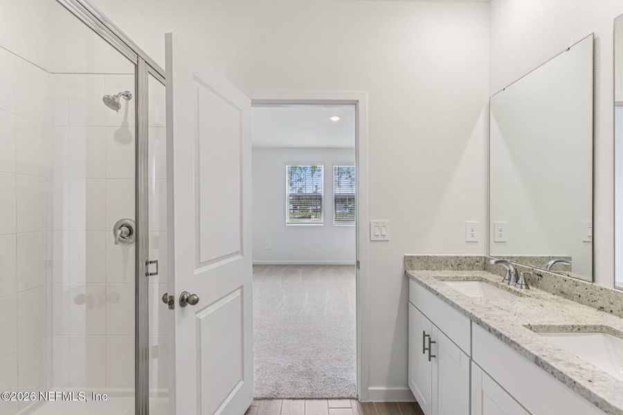 Furnished interior view inside a new home in Cypress Meadows - Signature Series, Jacksonville (Image 10).