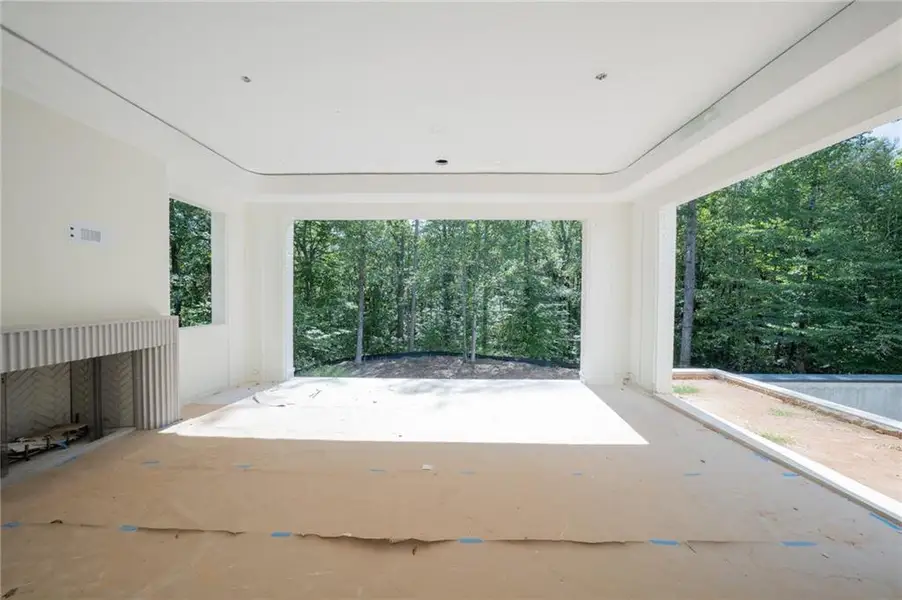 In-progress construction of a new home in , Fayetteville, GA (Image 11).