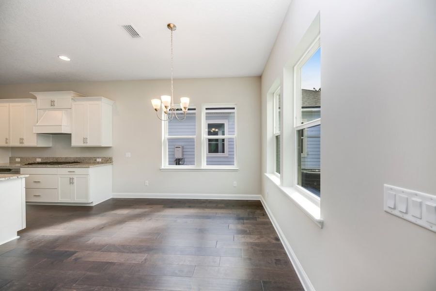 Representative unfurnished interior of a home built from the Walton by Riverside Homes in Mariposa at EverRange, Jacksonville (Image 43).