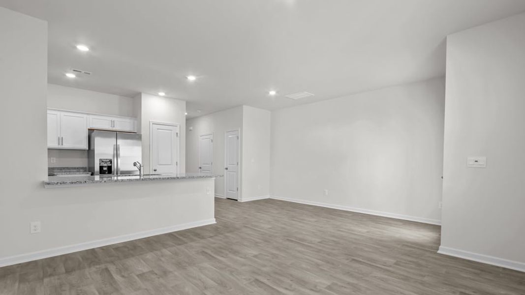 Spacious, unfurnished interior of a new home in The Townes at Ridgewood Farms, Winterville (Image 15).