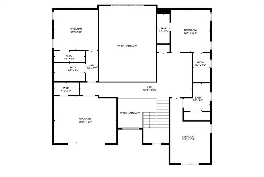 2D floor plan layout of this home in , Dallas, TX (Image 4). 2D floor plan layout of this home in , Dallas, TX (Image 4).