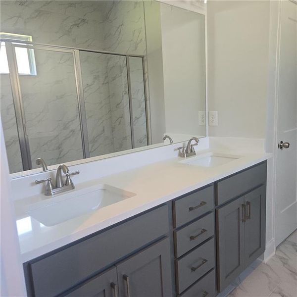 Close-up of interior finishes inside a home in , Loganville (Image 3).