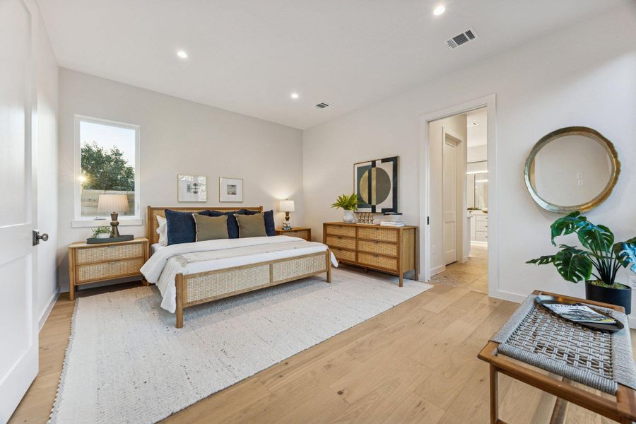 Furnished interior view inside a new home in , Austin (Image 13).