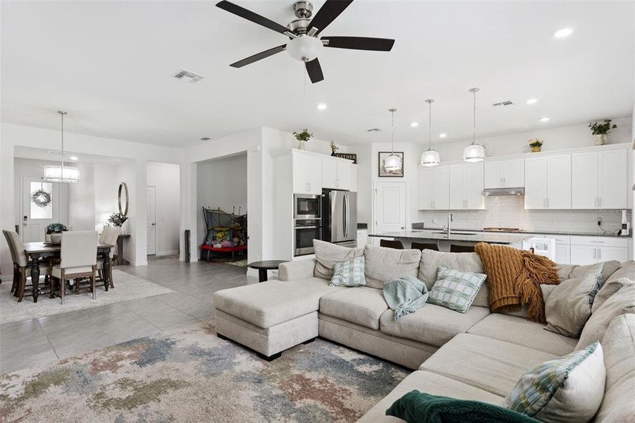 Furnished interior view inside a new home in San Sebastian Reserve, Apopka (Image 17).